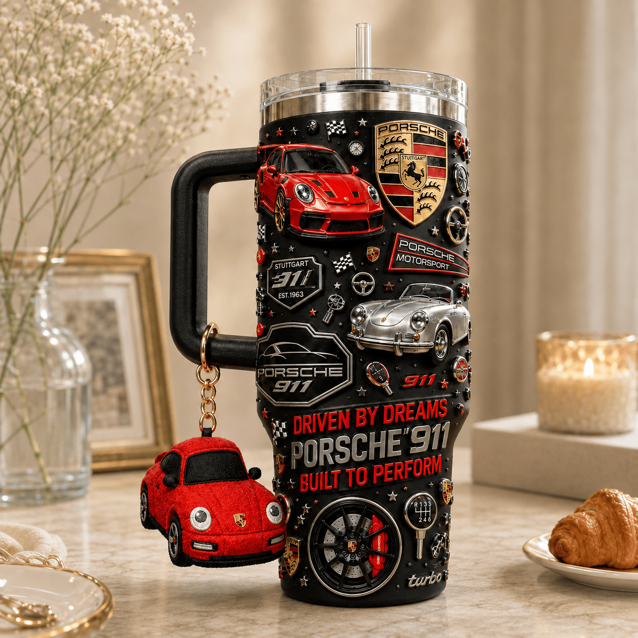 POCE 40oz Tumbler With Handle DNBN