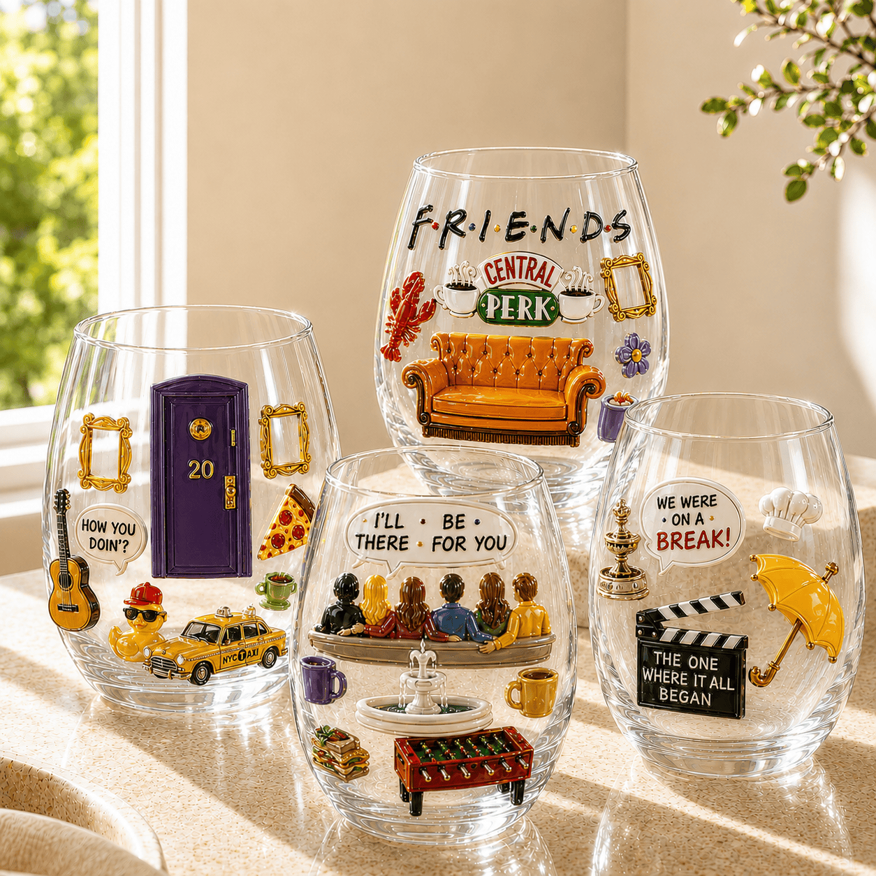 Premium FRS Whiskey Glass Set TMH