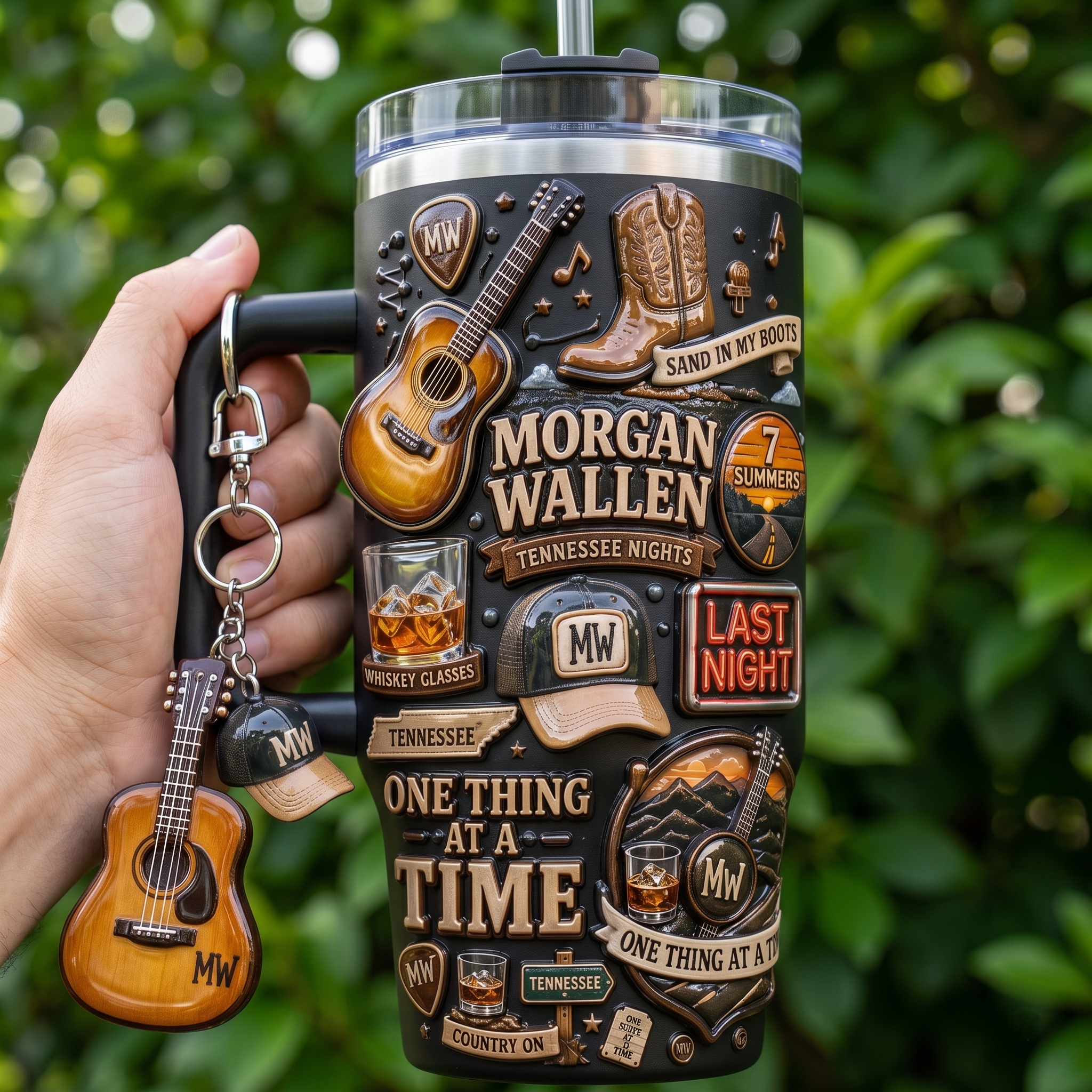 MGWL 40oz Tumbler With Handle NTKO