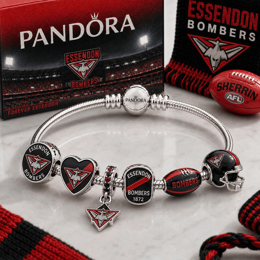 ESD Silver Charm Bracelet Set VTH