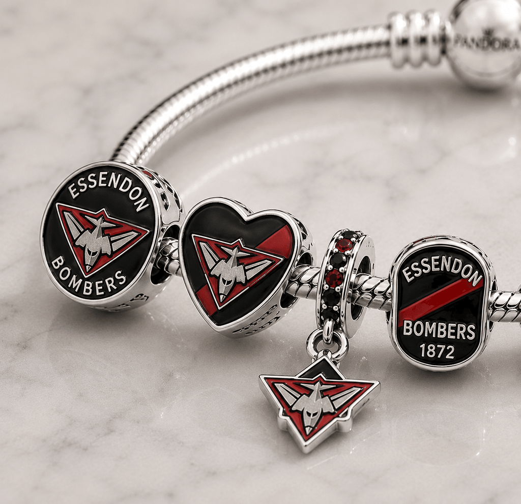 ESD Silver Charm Bracelet Set VTH