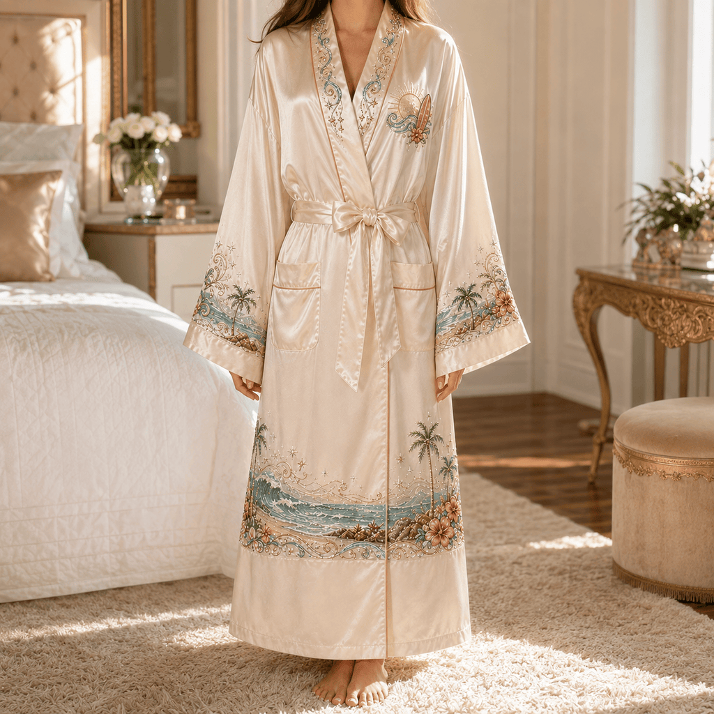 PREMIUM TBT Satin Robe NVH