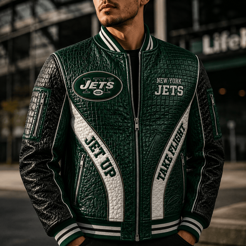 Premium NYJ Leather Zipper Jacket PVNA