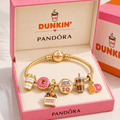 DKDN Gold Charm Bracelet Set TTTT
