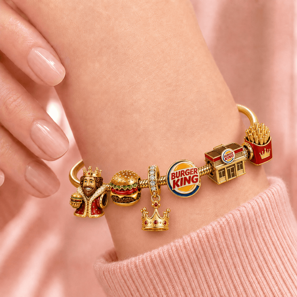 BGK Gold Charm Bracelet Set TMH