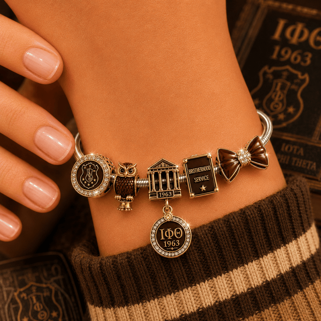 IPT Sliver Charm Bracelet Set NHVH