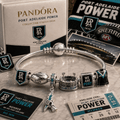 PADP Silver Charm Bracelet Set PNPA