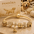 GDRV Gold Charm Bracelet Set VTH