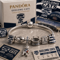 GLC Silver Charm Bracelet Set PNPA