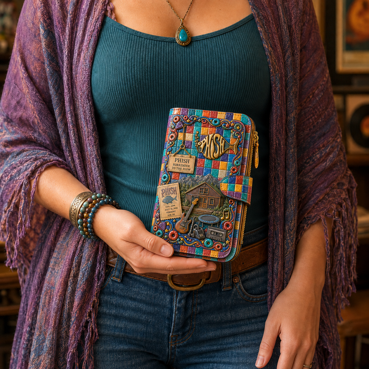 Premium PIH Embossed Wallet NTVA