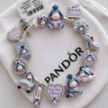 WTP Silver Charm Bracelet Set BMD
