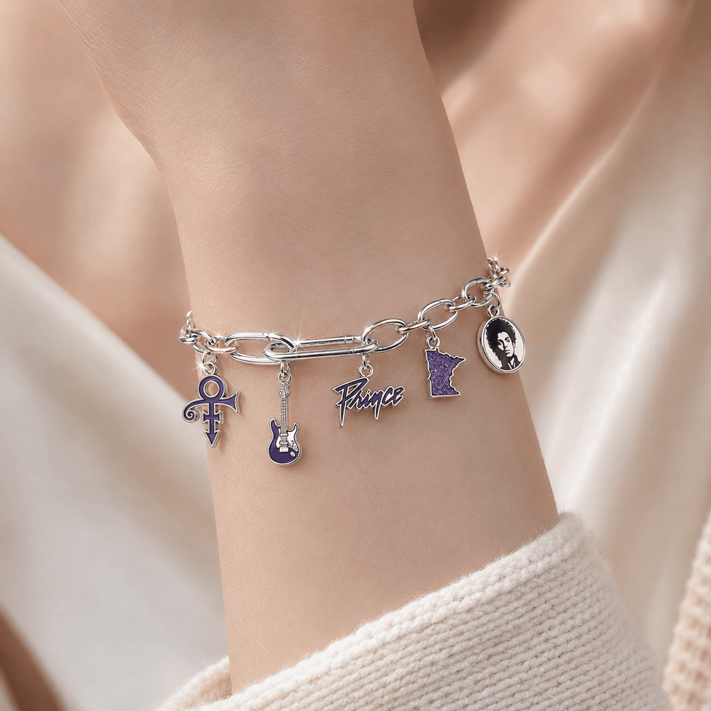 PRCE Silver Charm Bracelet Set BMD