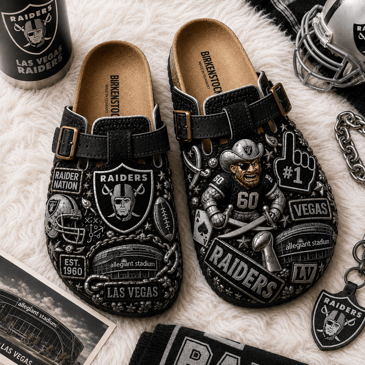 PREMIUM LVR MINK SUEDE CLOGS TTNL