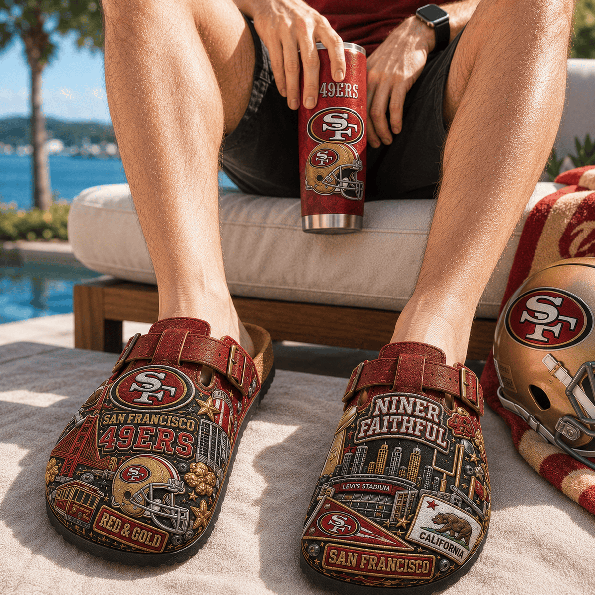 PREMIUM SF49 MINK SUEDE CLOGS TTNL