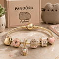 PSHN Gold Charm Bracelet Set VTH