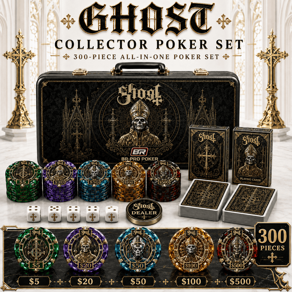 Premium GHB Collectible Poker Tokens Set LNTH