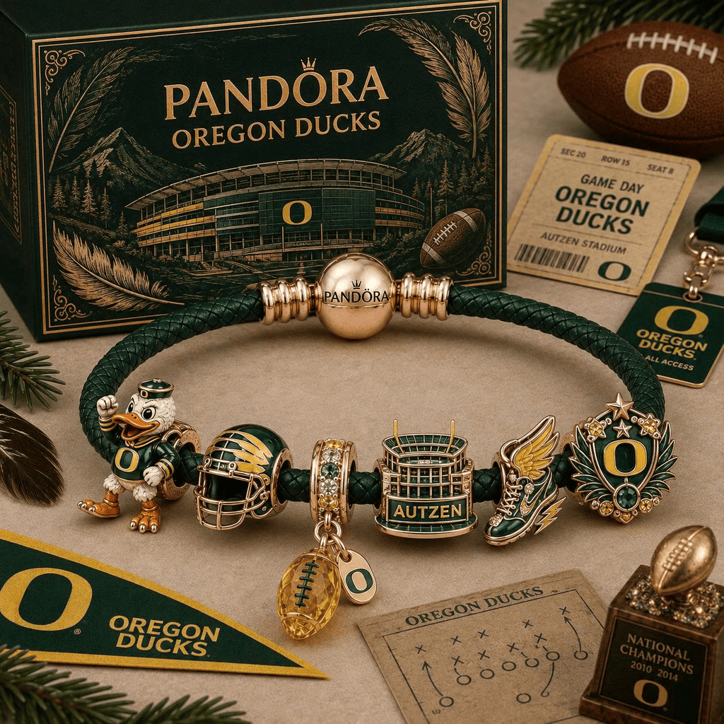 ORD round braided leather cord Charm Bracelet Set NHVH