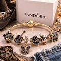 HWLJ Gold Charm Bracelet Set VTH