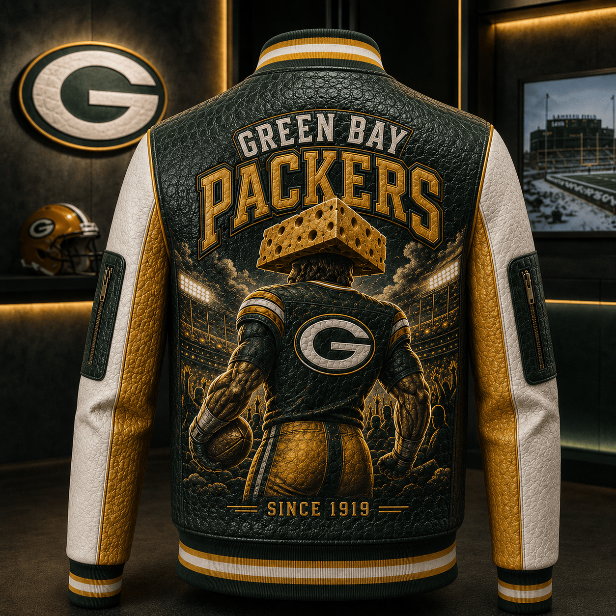 Premium GBP Leather Zipper Jacket TTMH