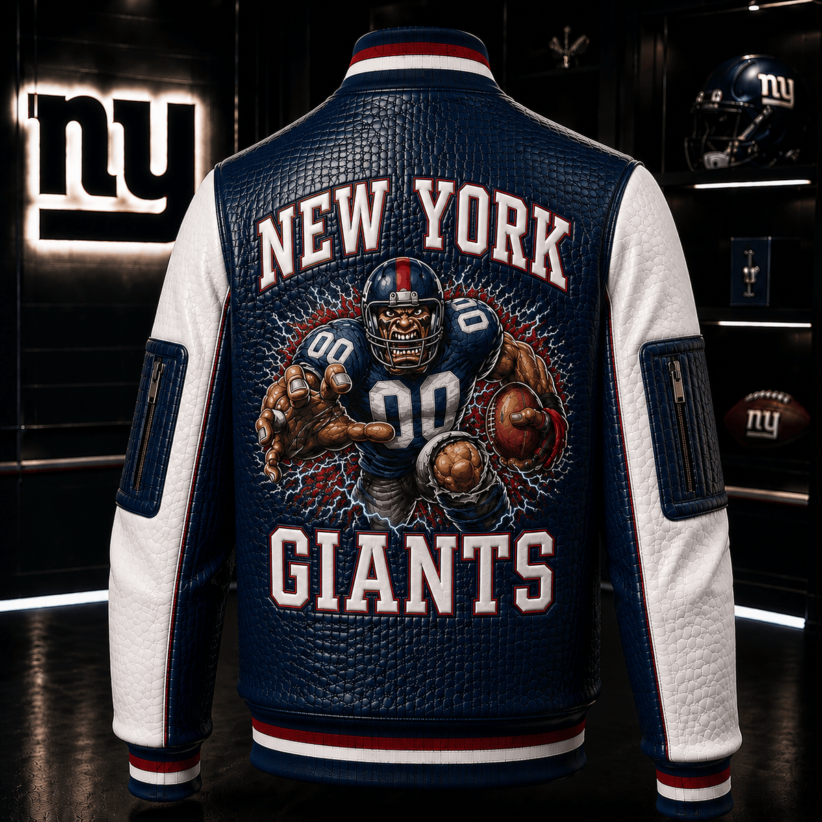 Premium NYG Leather Zipper Jacket TTMH
