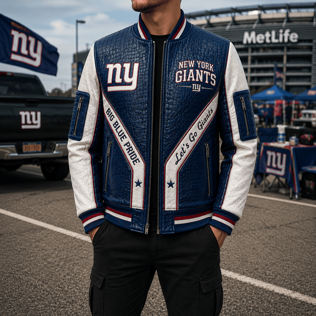 Premium NYG Leather Zipper Jacket TTMH
