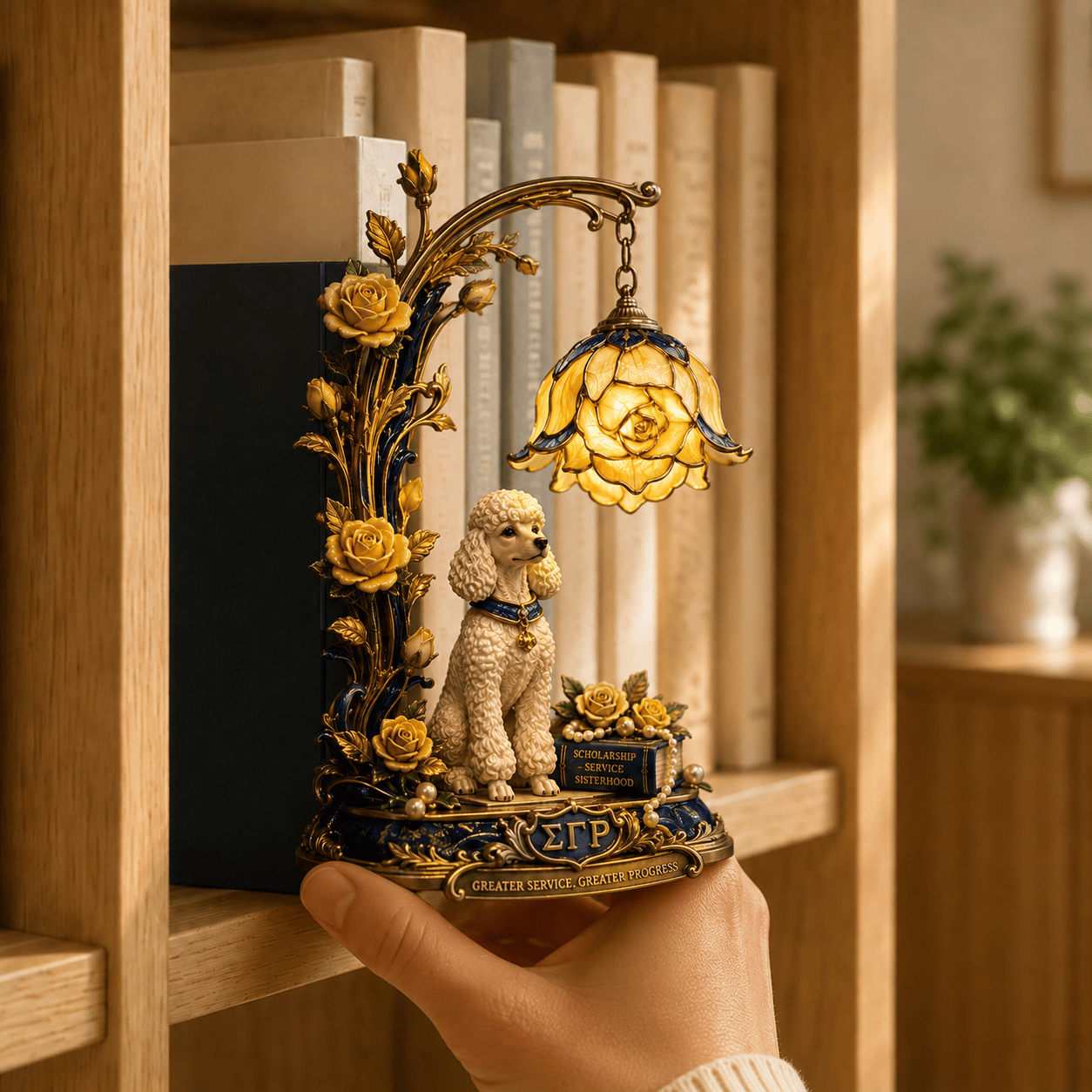 Premium SGRO Bookshelf Figurines Lamp NTNA