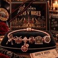 GNR Gold Charm Bracelet Set NHVH