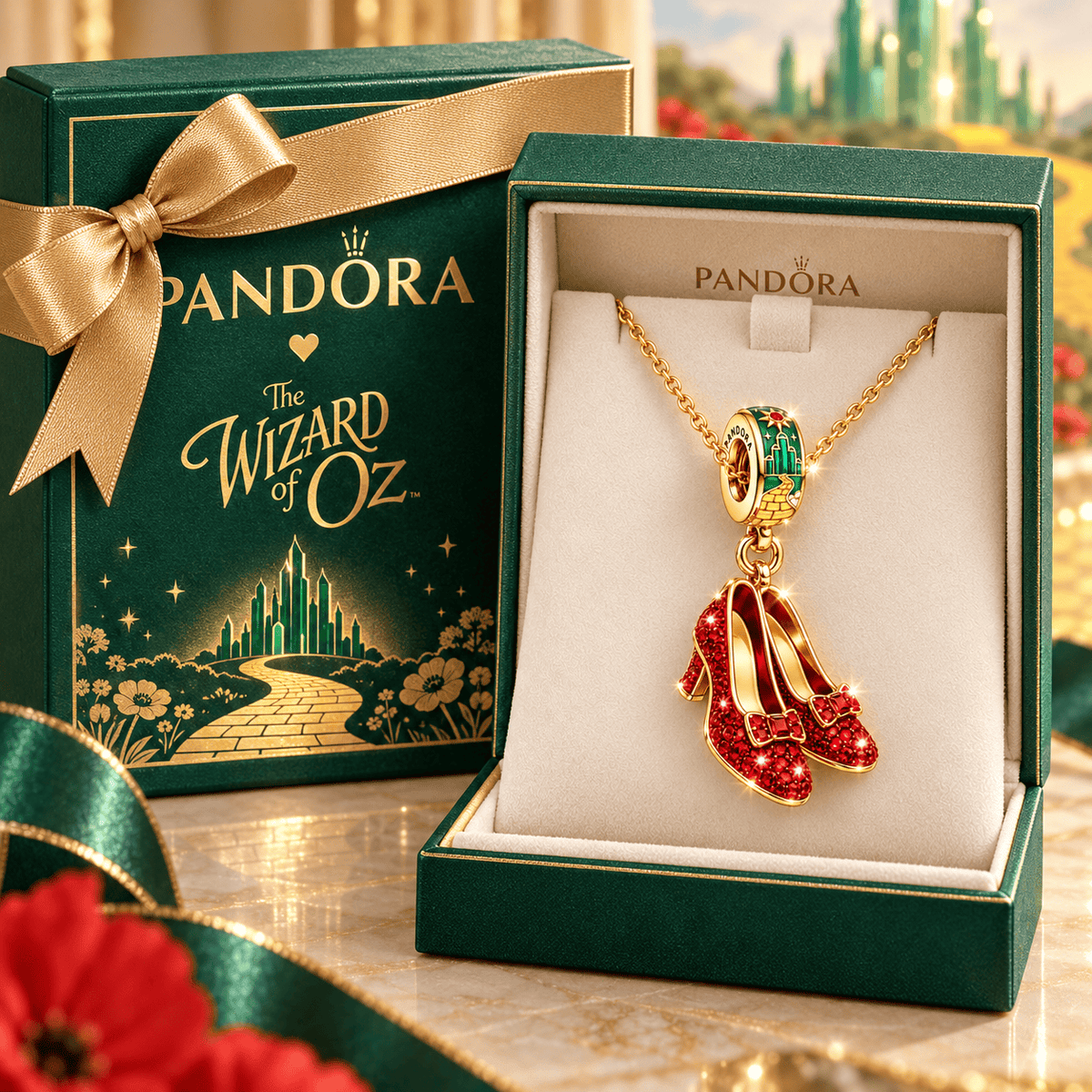 TWOZ Solid Gold Chain with Diamond Pendant BMD