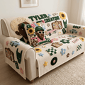 TTCT Tufted Sofa Cover & Pillow Set DNBN