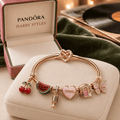 HSL Rose Gold Charm Bracelet Set TMH