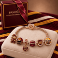 WCD Rose Gold Charm Bracelet Set TMH