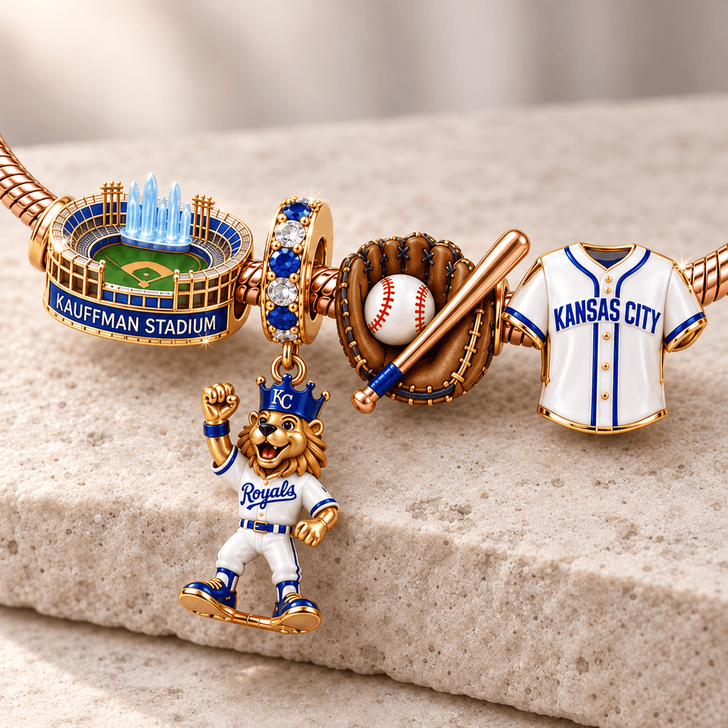 KCR Rose Gold Charm Bracelet Set TMH